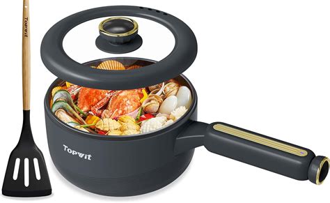 Amazon Topwit Hot Pot Electric L Multifunctional Electric Pot Non Stick Fring Pan