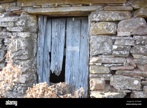 Stone Built Shed Stock Photo Alamy