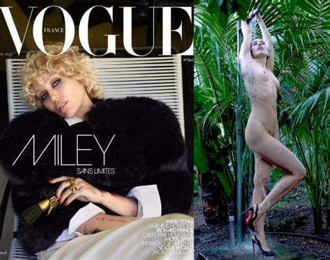 Miley Cyrus Nude In Vogue 9 Photos The Fappening