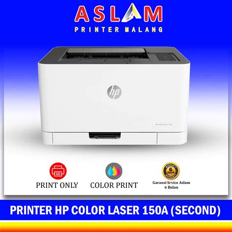 Jual Printer HP Laserjet Warna 150A 150 A Printer Laser Warna 150a ...