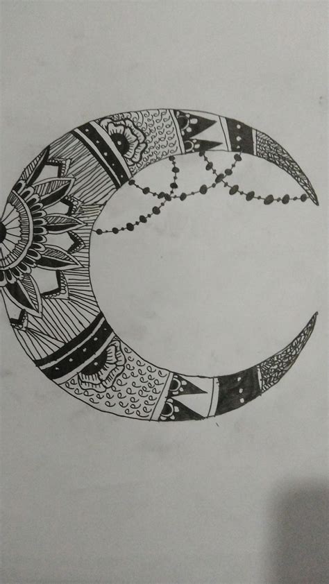 Artstation Mandala Art Of Moon