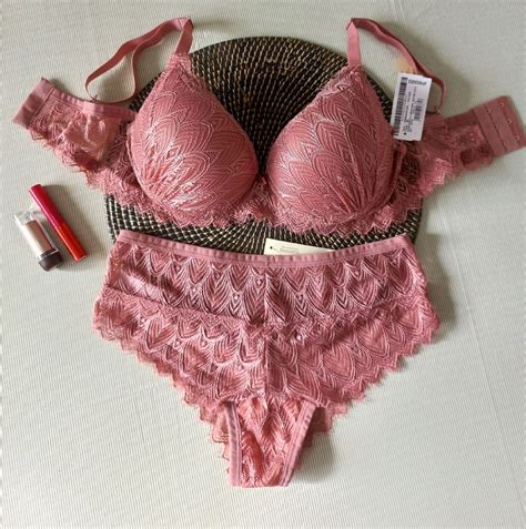 Conjunto Lingerie Diamantes Lingerie Feminina Diamantes Nunca Usado Enjoei