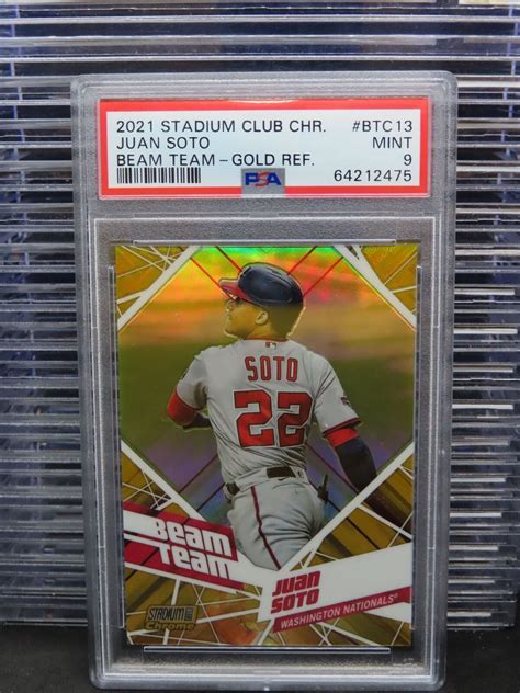 Topps Stadium Club Chrome Juan Soto Beam Team Values Mavin