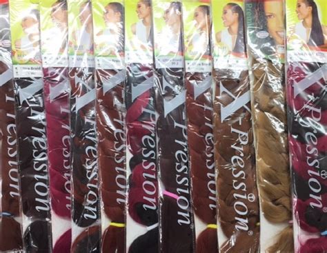 X Pression Xpression Ultra Hair For Braiding Expression Kanekalon