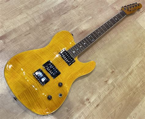 Fender Special Edition Custom Telecaster FMT HH Electric Guitar Amber ...