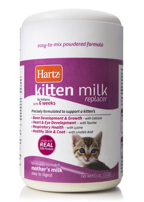 Hartz Powdered Kitten Milk Replacer Formula 11oz C47