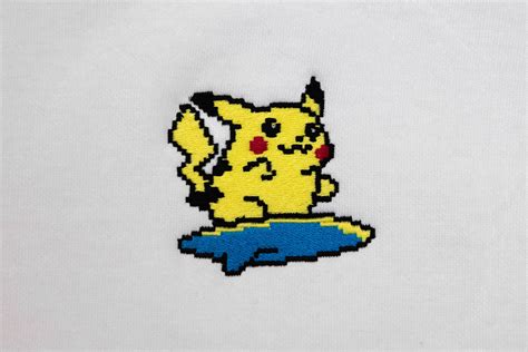 8 Bit Pikachu Grid