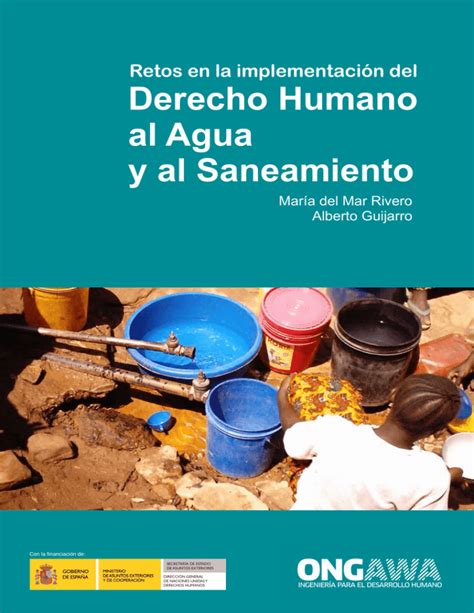 Derecho Humano Al Agua Y Al Saneamiento