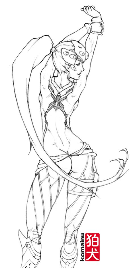 Flexin Widowmaker By Komainu Hentai Foundry
