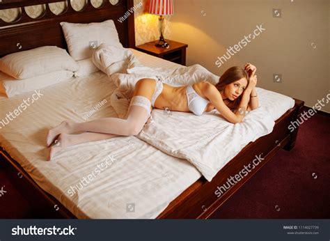 Sexy Fashionable Brunette Model Girl Long Stock Photo 1114027739 Shutterstock