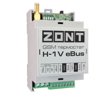 GSM-термостат ZONT H-1V Цена: 11 770 ₽ Купить с доставкой по Москве и ...