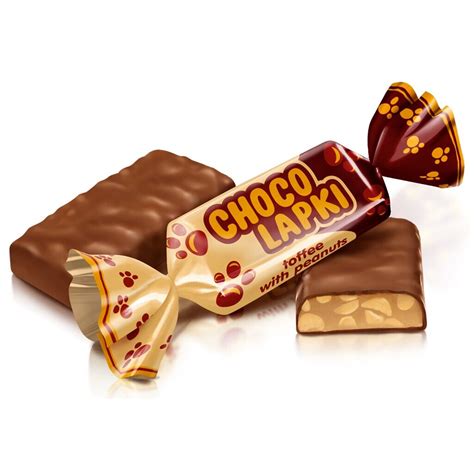 Цукерки Roshen Шоколапки, кг | Продмаг