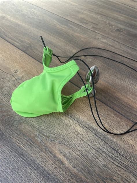 BADESTRING BADETANGA HERREN String Swim Thong String Bikini Gr S