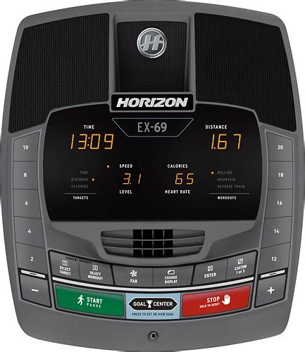 Best Buy Horizon Fitness Ex 69 Elliptical Ex69