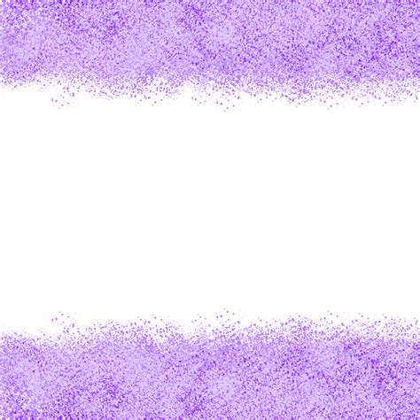 Elegant Purple Glitter Frame Border Purple Glitter Glitter Border