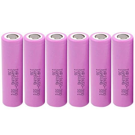 Аккумулятор Li-ion 18650 30Q INR18650 3000 mAh 3.7V(6 штуки) - купить с ...