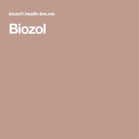 Biozol | Sağlık, Detoks, Yerler