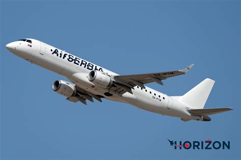 Air Serbia Embraer Erj Sr Erj Sr Sx Ptm Horizon