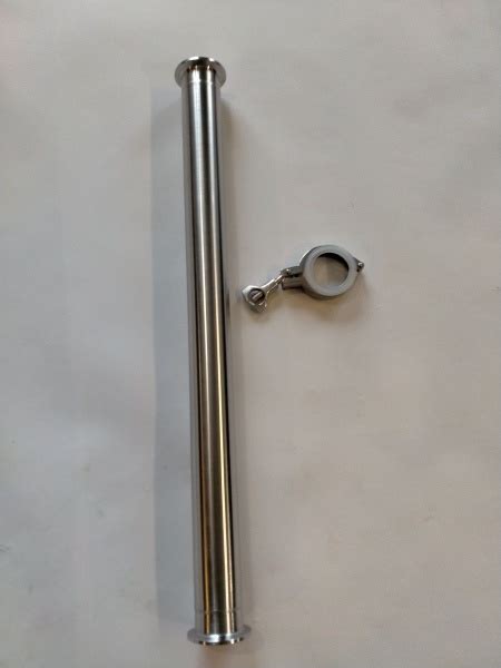 Царга под кламп 1.5 дюйма с хомутом и прокладкой 35 см - купить с ...