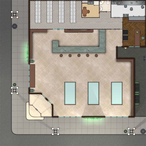 Cthulhu Architect Maps Pharmacy 25 X 25 Cthulhu Architect Modern