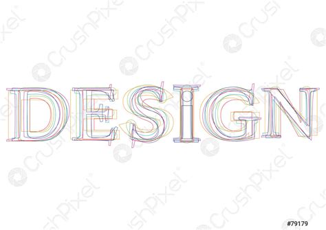 vector word design stock vector  crushpixel