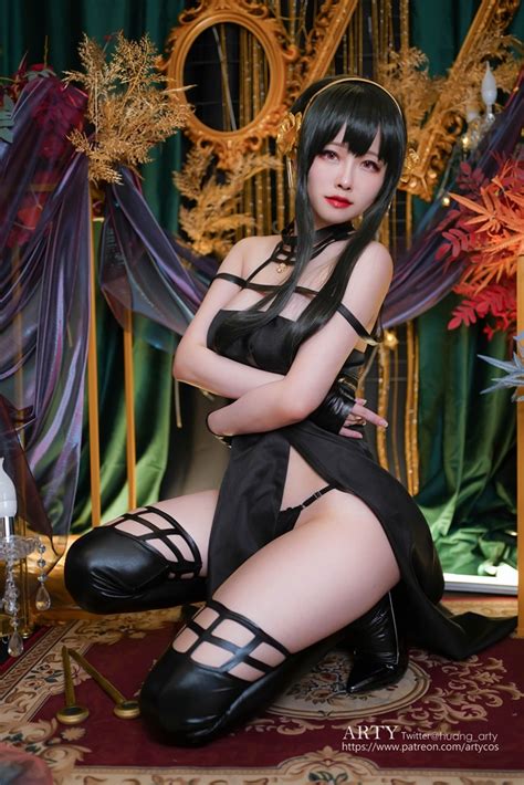 Ero Cosplay Yor Forger Set Arty Huang Yor Forger 11 Porn Pic