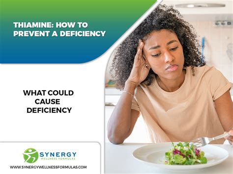 Thiamine: How To Prevent A Deficiency - Synergy Wellness Formulas