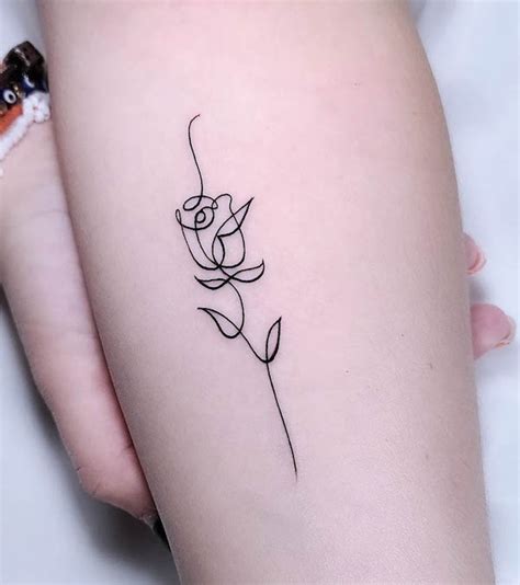 Details more than 73 rose outline tattoo best - in.coedo.com.vn