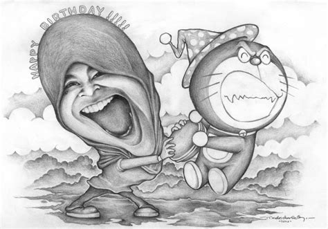 Gambar Karikatur Hitam Putih Thegorbalsla