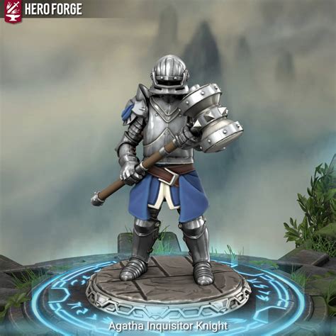 Agatha Inquisitor Knight Hero Forge By Servantofentropy On Deviantart