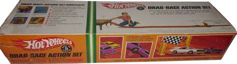 Drag Race Action Set Hot Wheels Playset Hwredline