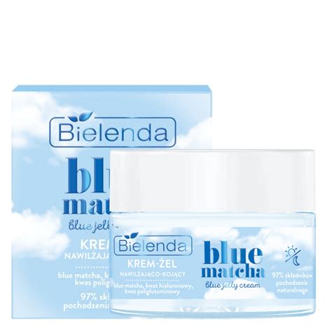 Bielenda Blue Matcha Moisturising & Soothing Jelly Cream - Roxie Cosmetics
