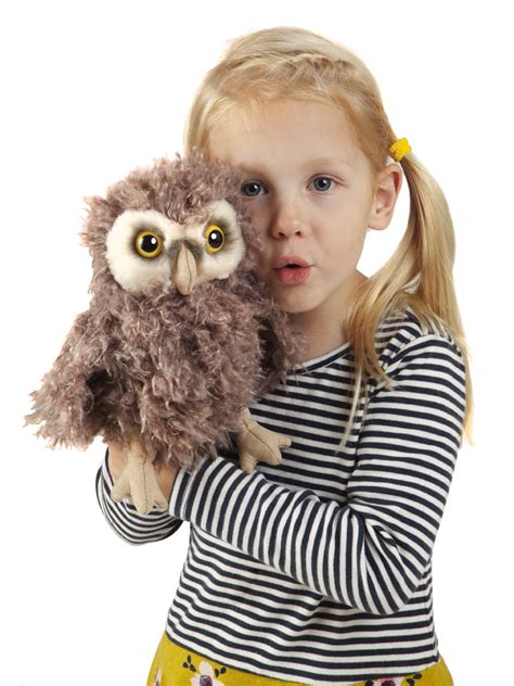 Folkmanis Puppet Owlet Lollipop Sky