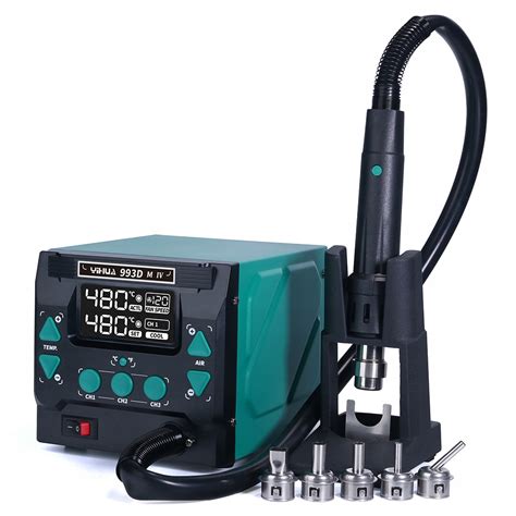 STACJA LUTOWNICZA HOT AIR YIHUA 993DM IV 1000W 12364016017 Oficjalne Archiwum Allegro