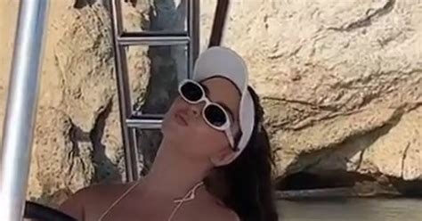 Demi Rose Spills Out Of Tiniest Ever Micro Bikini As She Enjoys Wild Breakaway Daily Star