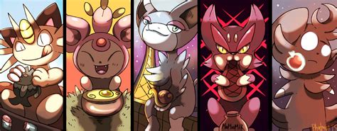 The Cats of Pokemon by Phatmon on DeviantArt