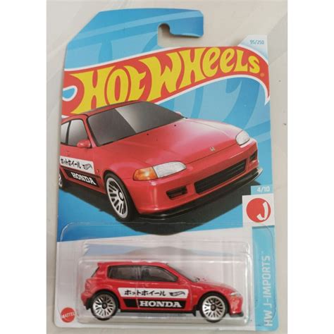 Jual Hot Wheels Honda Civic Eg Merah Shopee Indonesia