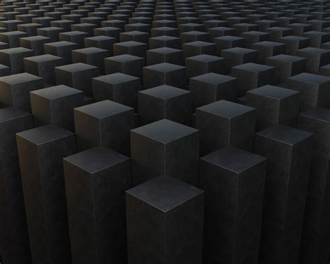 abstract  black cube pattern wallpaper