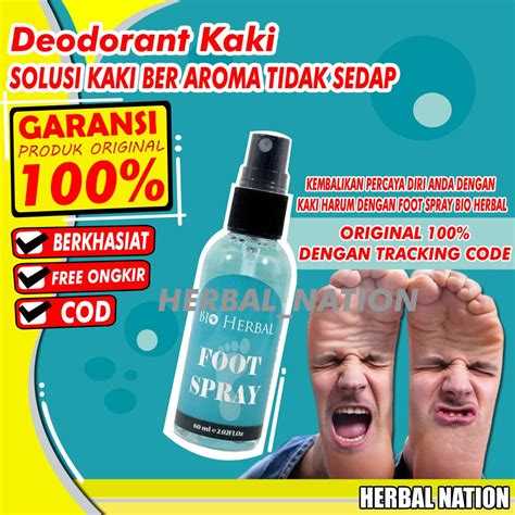 Jual Penghilang Bau Kaki Foot Spray Deodorant Kaki Shopee Indonesia