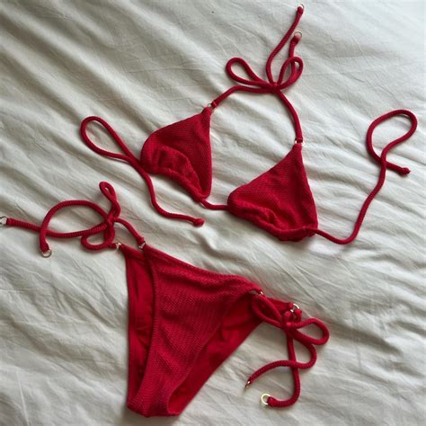 Seafolly Tie Up Bikini Never Worn But Tags Removed Depop