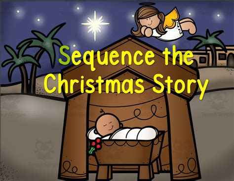 Sequence the Christmas Story by Teach Simple