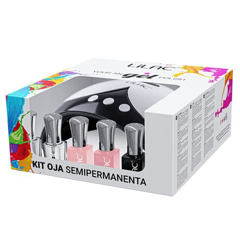Kit Oja Semipermanenta Lilac Nude Oje Nr EMAG Ro
