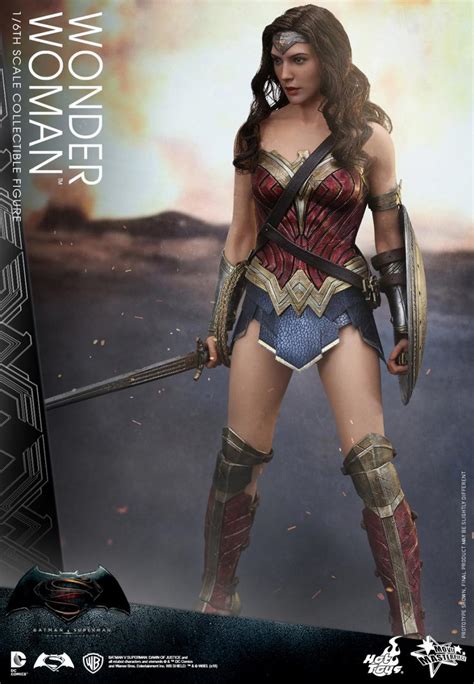 Toyhaven Hot Toys Batman V Superman Dawn Of Justice 1 6th Scale Wonder Woman Collectible Figure