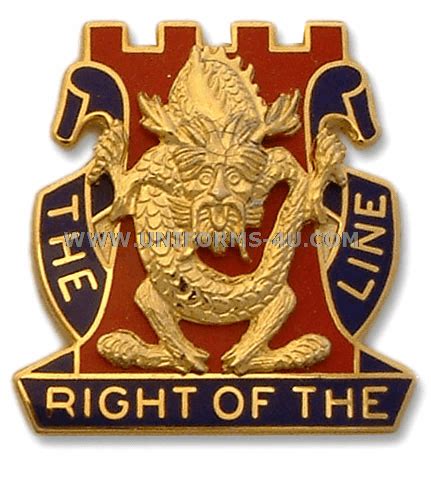 U S Army Th Infantry Regiment Unit Crest Dui