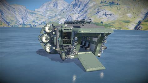 Put The Final Few Touches On My Dropship Rspaceengineers