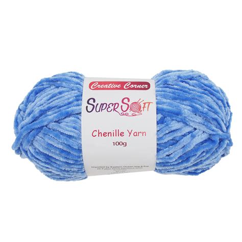 Creative Corner SuperSoft Chenille Yarn 100g – OZ YARN
