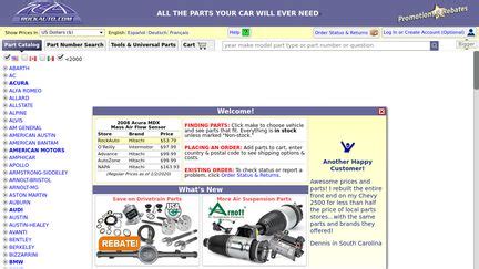 RockAuto Reviews - 167 Reviews of Rockauto.com | Sitejabber