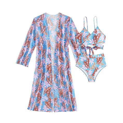 Runfenguu Trendy Swimsuits For Women 2025 Swimsuit Womenwomen S Printed Bikini Straps Bikini V