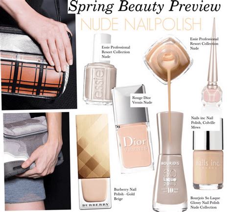 Spring Nail Trends Nude Is In Lady And The Blog
