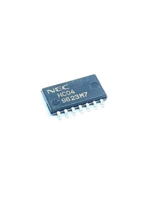 KIT COM 10 PEÇAS - CIRCUITO INTEGRADO SMD 14 PINOS 74HC04 | HC04 NEC ...